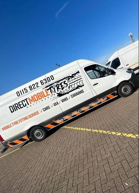 Direct Mobile Tyres Van - Mobile Tyre Fitting Nottingham